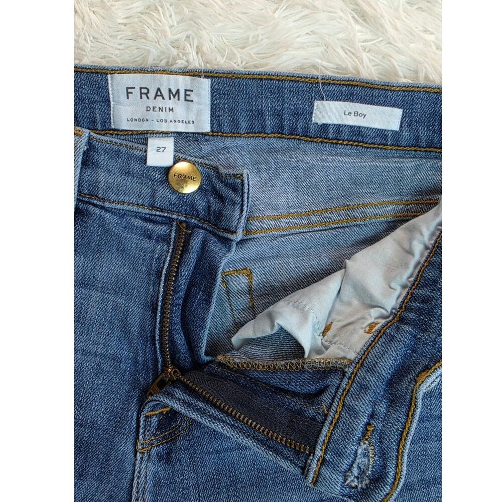 Frame Le Boy Boyfriend Jeans 27 - Picture 3 of 8